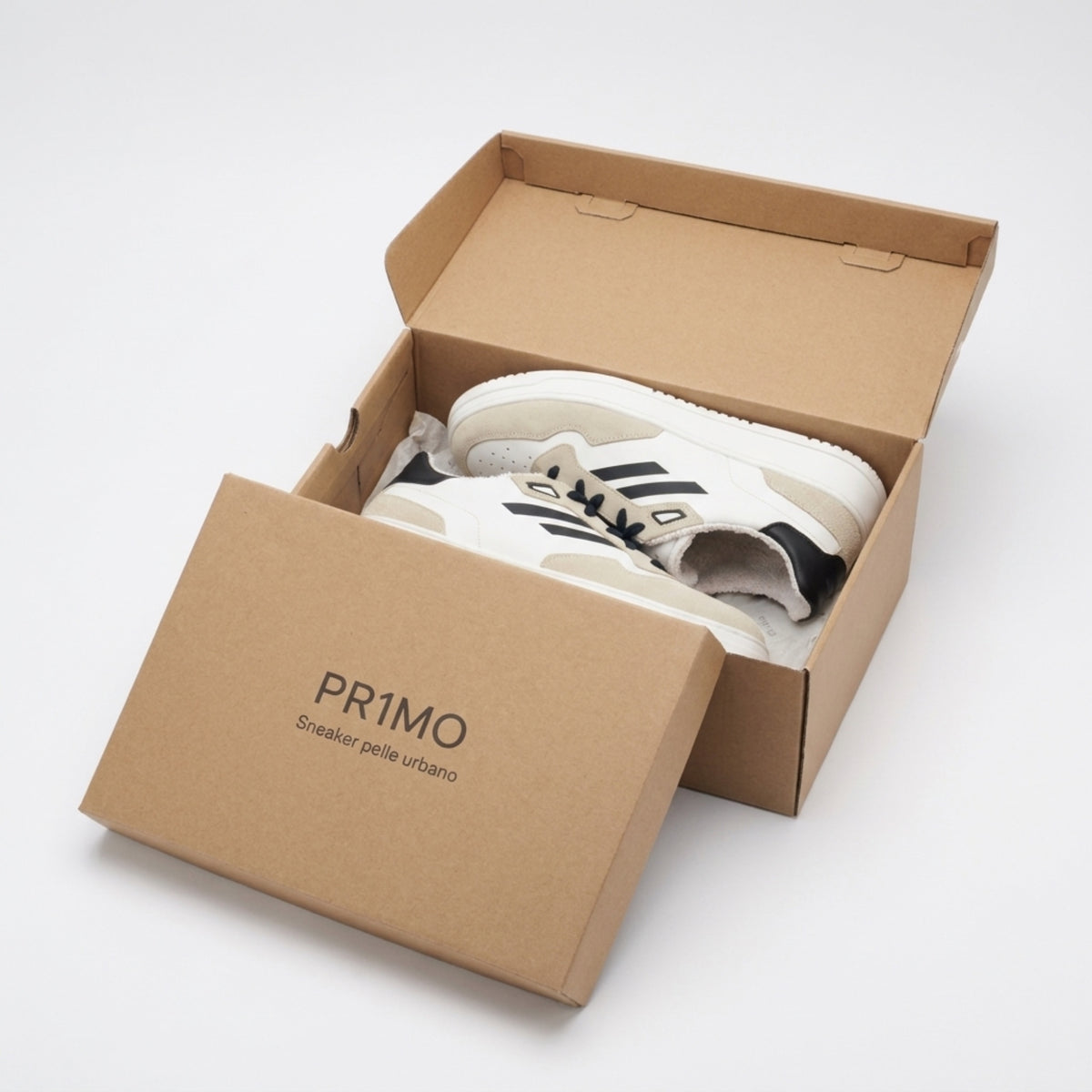 Urbano™ Sneakers Bianco Brillante