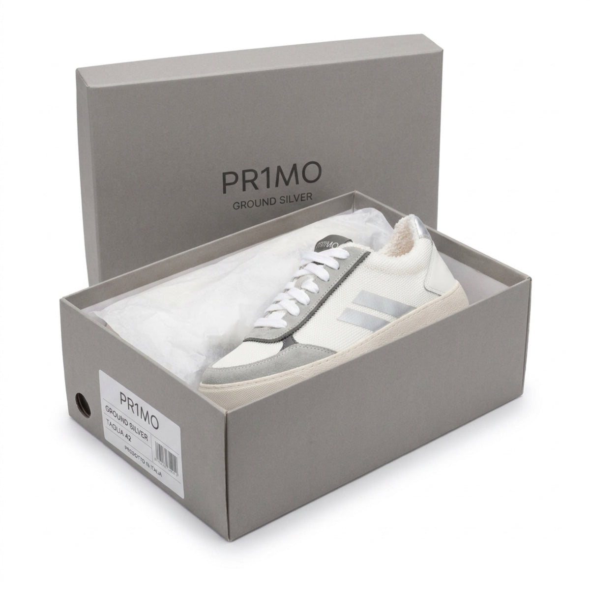 Ground™ Sneakers Silver