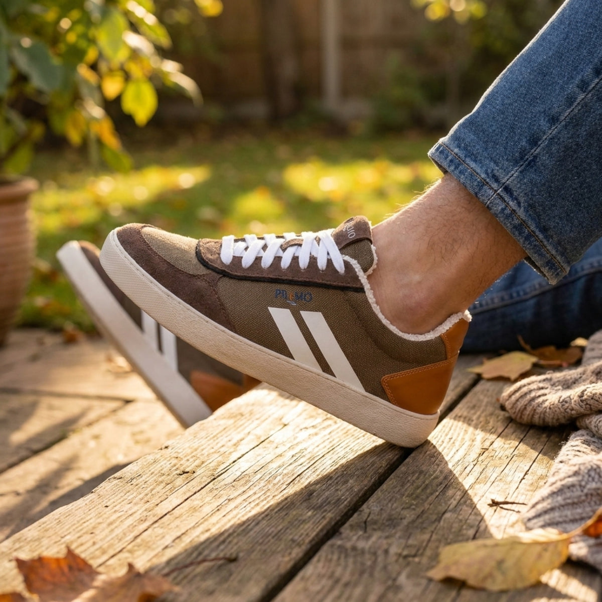 Ground™ Sneakers Chocolate