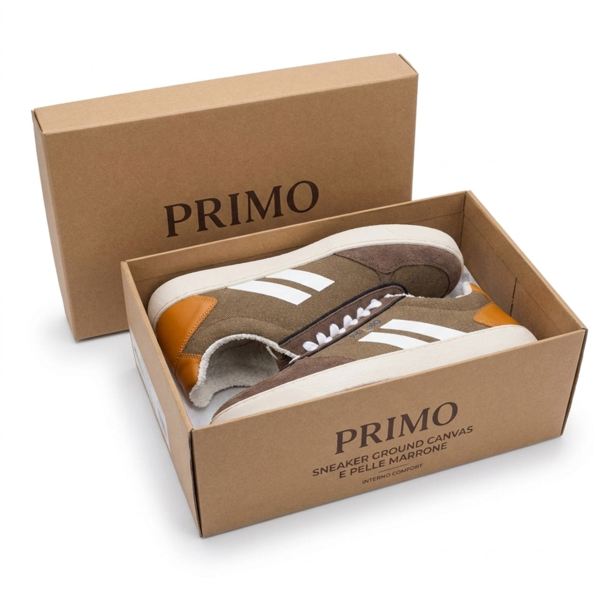 Ground™ Sneakers Chocolate